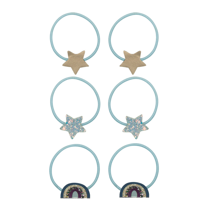Mimi & Lula - Ziggy Over The Rainbow hair ponies - set of 6 | Scout & Co