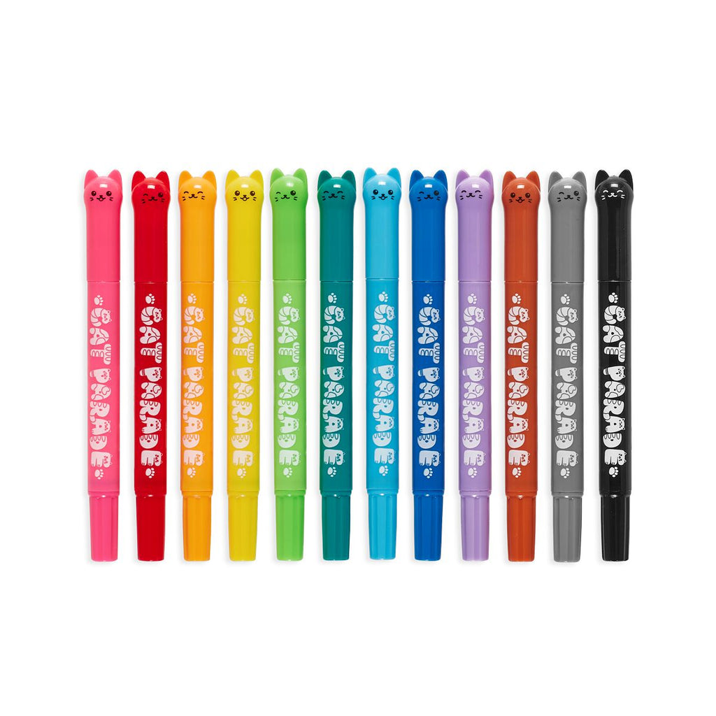 Ooly - Cat Parade gel crayons - set of 12 | Scout & Co