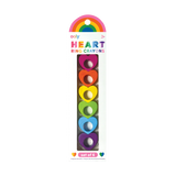 Ooly - Heart ring crayons - set of 6 | Scout & Co