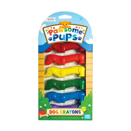 Ooly - Pawsome Pups dog crayons | Scout & Co