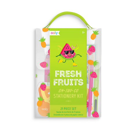 Ooly - Fresh Fruits stationery kit | Scout & Co