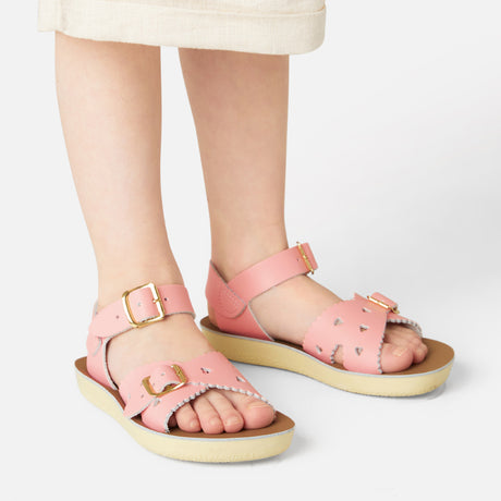 Saltwater Sweetheart Sandals - Pink - Kids | Scout & Co