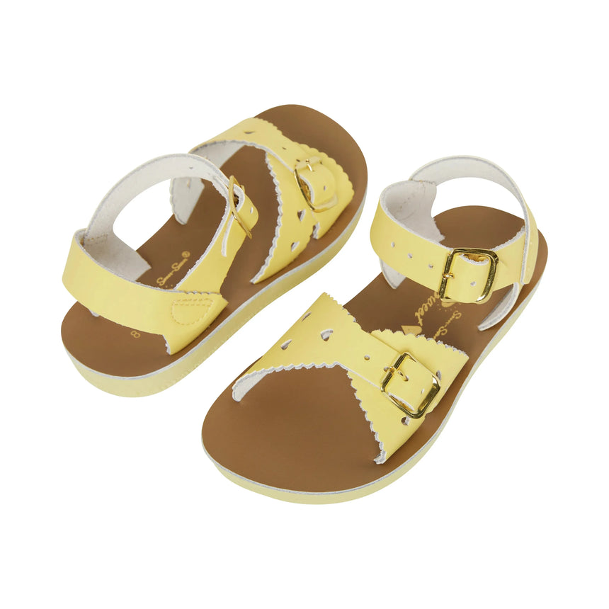 Saltwater Sweetheart Sandals - Butter Yellow - Kids | Scout & Co