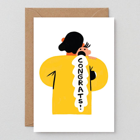 Wrap - Congrats Barf new baby card | Scout & Co