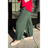 Le Bon Shoppe - French Terry Balloon pants - Cedar Green | Scout & Co