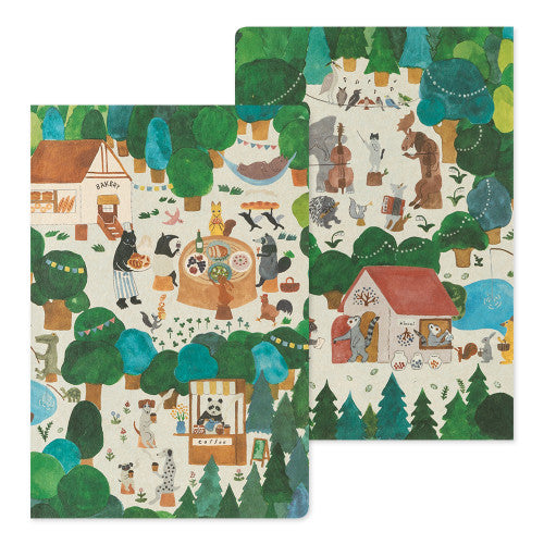 Midori - Yuru Log notebook - Forest Animal | Scout & Co