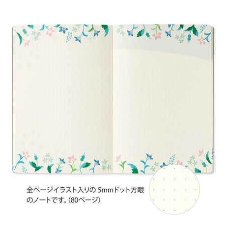 Midori - Yuru Log notebook - Floral | Scout & Co
