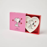 Magpie x Peanuts - Snoopy Love heart-shaped trinket dish | Scout & Co