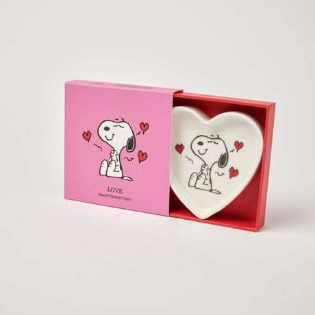 Magpie x Peanuts - Snoopy Love heart-shaped trinket dish | Scout & Co