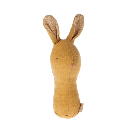 Maileg - Lullaby friends bunny rattle - Dusty yellow | Scout & Co