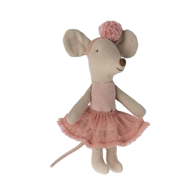 Maileg - Ballerina mouse - little sister - Rose | Scout & Co