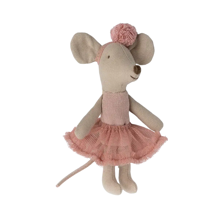 Maileg - Ballerina mouse - little sister - Rose | Scout & Co