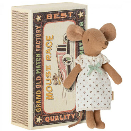 Maileg - Big Sister mouse in box - bow dress | Scout & Co
