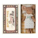 Maileg - Big Sister mouse in box - bow dress | Scout & Co
