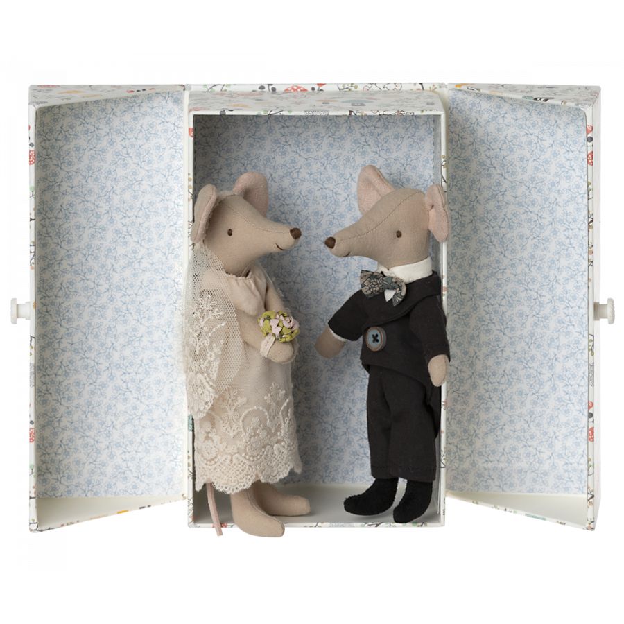 Maileg - Wedding mice couple in box | Scout & Co