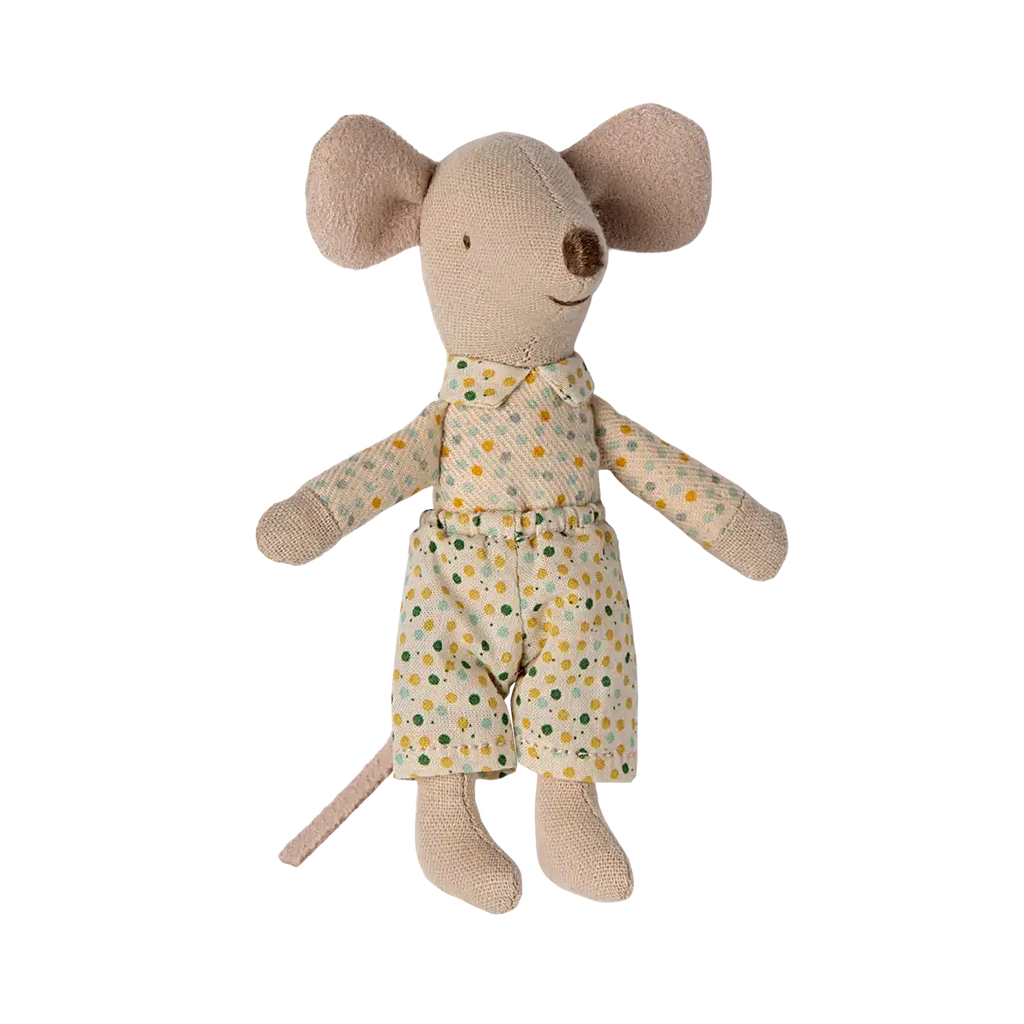 Maileg - Little brother mouse in matchbox - Spotty | Scout & Co