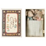 Maileg - Baby mice twins in matchbox - polkadot | Scout & Co