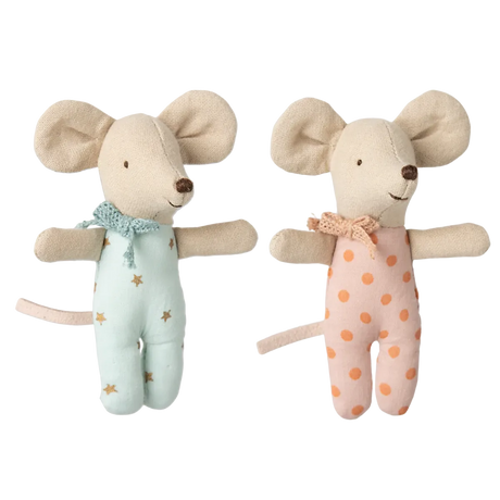 Maileg - Baby mice twins in matchbox - polkadot | Scout & Co