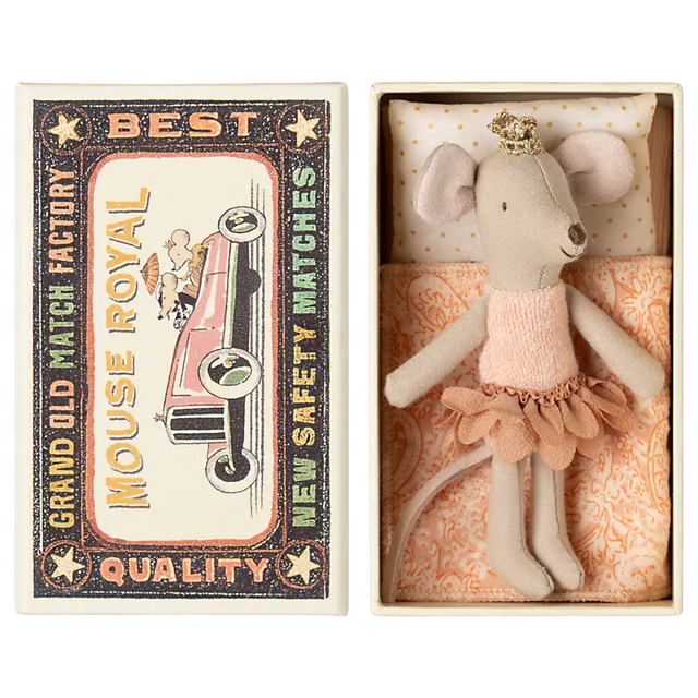 Maileg - Princess mouse in matchbox - little sister | Scout & Co