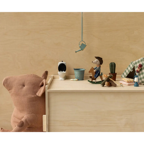 Maileg - Cowboy mouse on rocking horse - little brother