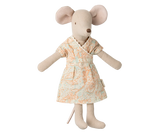 Maileg - Mum mouse - print dress