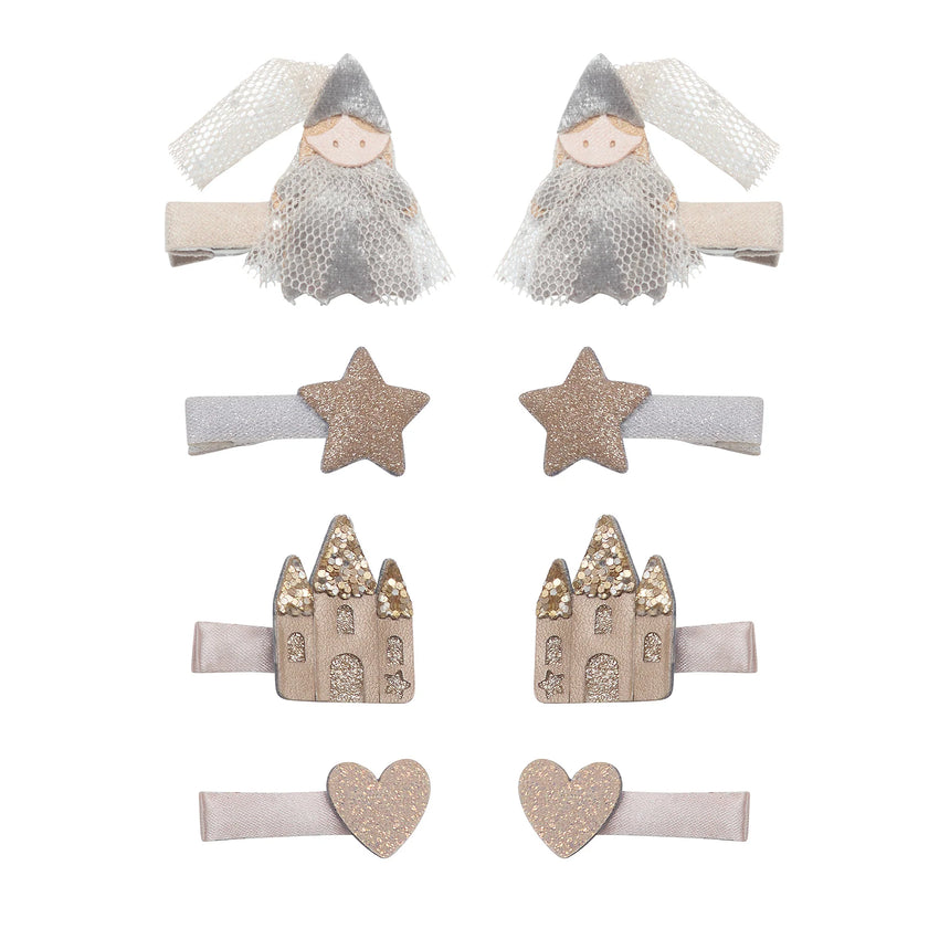 Mimi & Lula - Princess & Castle mini hair clips - set of 8 | Scout & Co