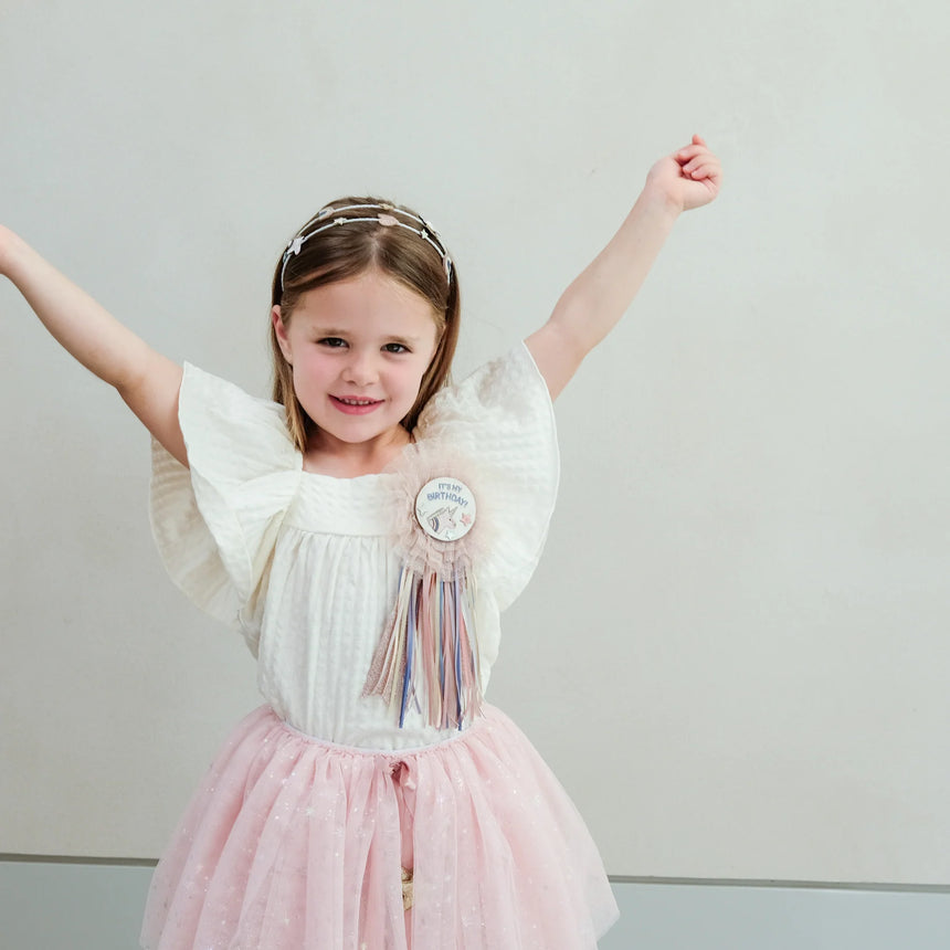 Mimi & Lula - Unicorn Birthday rosette badge | Scout & Co