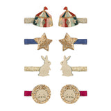 Mimi & Lula - Circus mini hair clips - set of 8 | Scout & Co