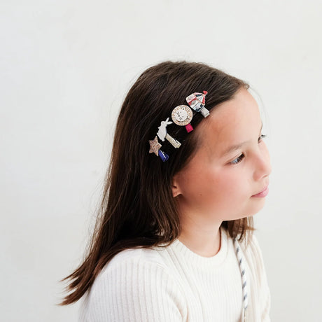 Mimi & Lula - Circus mini hair clips - set of 8 | Scout & Co