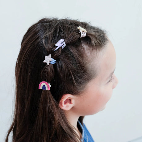 Mimi & Lula - Rainbow mini ponies - set of 8