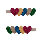 Mimi & Lula - Jazzy Layered Heart hair clips - set of 2 | Scout & Co