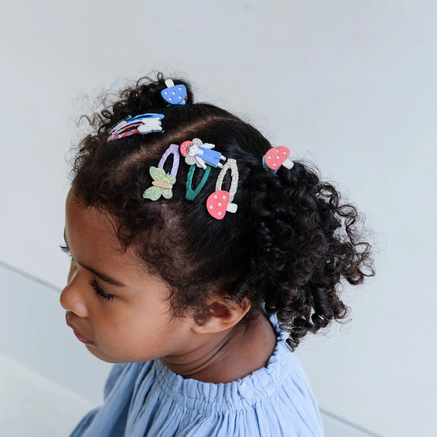 Mimi & Lula - Woodland Fairy mini clic clac hair clips - set of 5 | Scout & Co