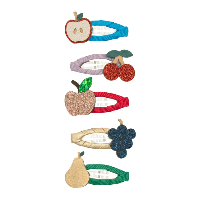Mimi & Lula - Fruity mini clic clac hair clips - set of 5 | Scout & Co