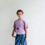 Mimi & Lula - Holographic Heart bag