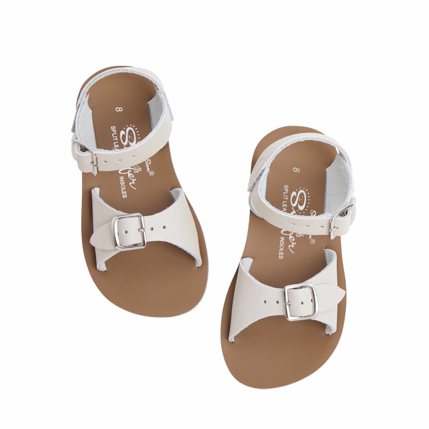 Saltwater Surfer Sandals - Stone - Kids | Scout & Co