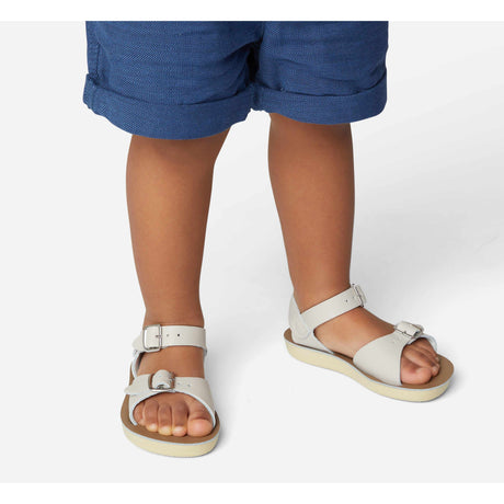Saltwater Surfer Sandals - Stone - Kids | Scout & Co