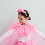 Mimi & Lula - Pink Ruffle flower cape | Scout & Co