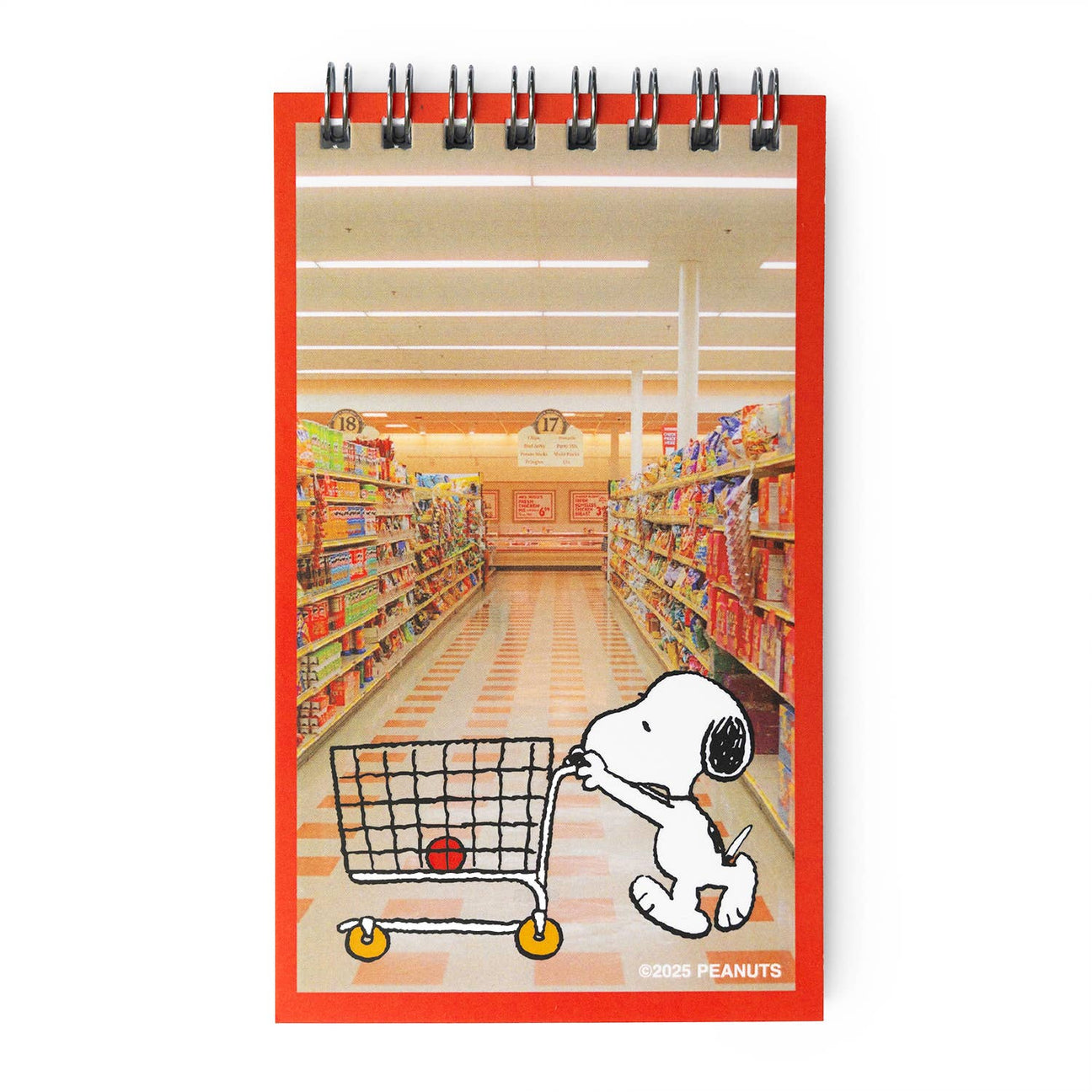 3P4 x Peanuts - Snoopy Grocery Mini Notebook | Scout & Co