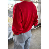 Le Bon Shoppe - Cali jersey sweatshirt - Chili Red | Scout & Co