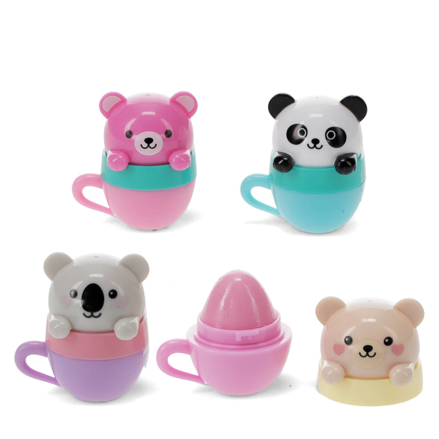 Rex - Teacup Animal Friends mini berry scented lip balm | Scout & Co