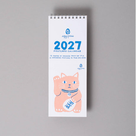 Egg Press - 2027 Tear-off postcard wall calendar | Scout & Co