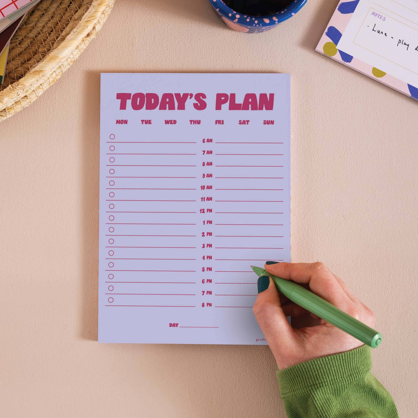 Good Tuesday - Daily Planner Pad - Lilac & Plum | Scout & Co