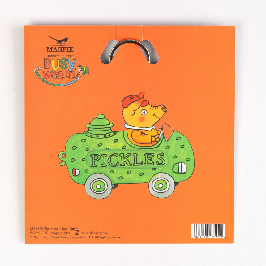Magpie x Richard Scarry - Pickle Car key charm | Scout & Co