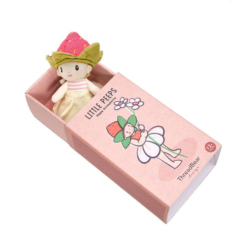 ThreadBear - Little Peeps toy - Poppy Strawberry | Scout & Co