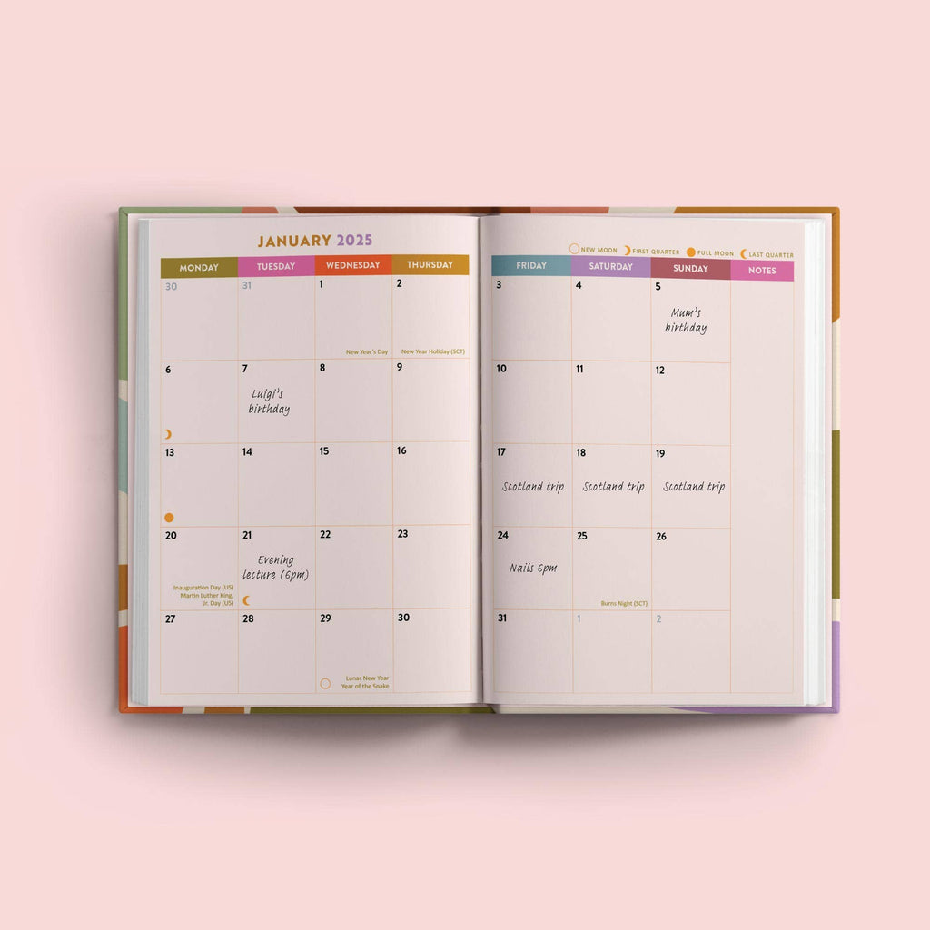 Good Tuesday - 2025 Diary - Organic Paper Shape | Scout & Co