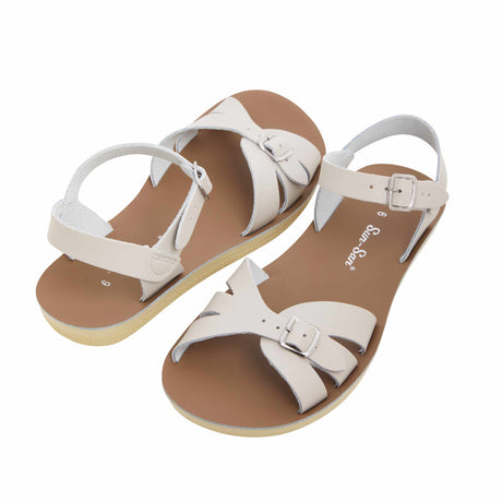 Saltwater Boardwalk Sandals - Stone - Adult | Scout & Co