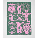 Wrap - Mushrooms tea towel | Scout & Co