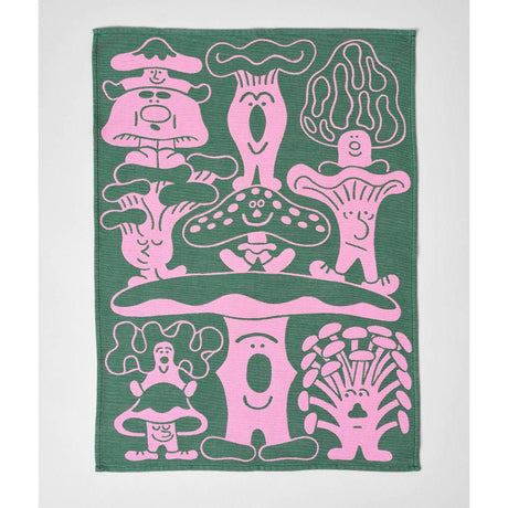 Wrap - Mushrooms tea towel | Scout & Co