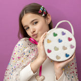 Mimi & Lula - Jazzy Hearts velvet bag | Scout & Co