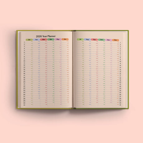 Good Tuesday - 2026 Diary Weekly Planner - Harlequin | Scout & Co